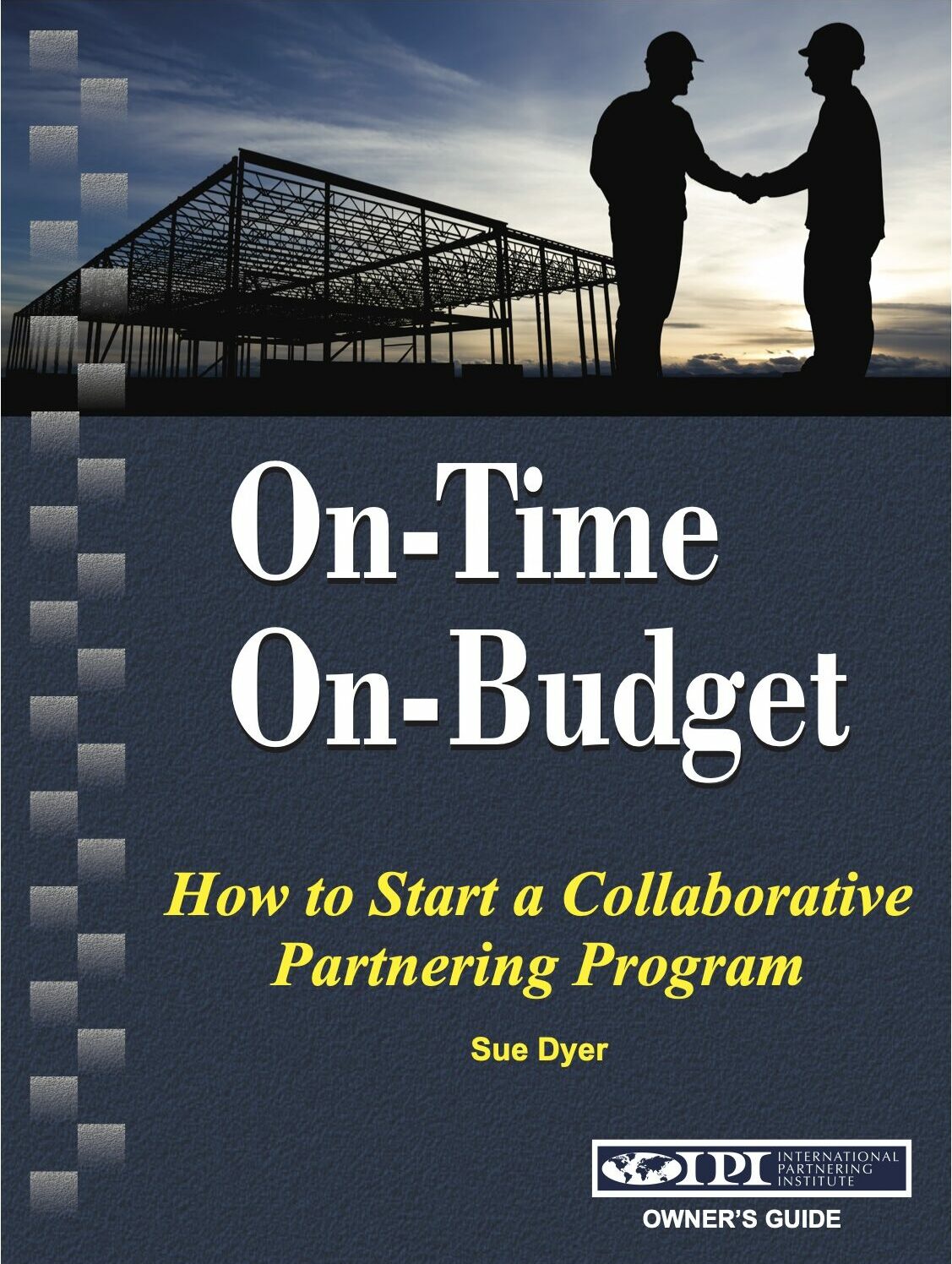 On Time On Budget by Sue Dyer book cover