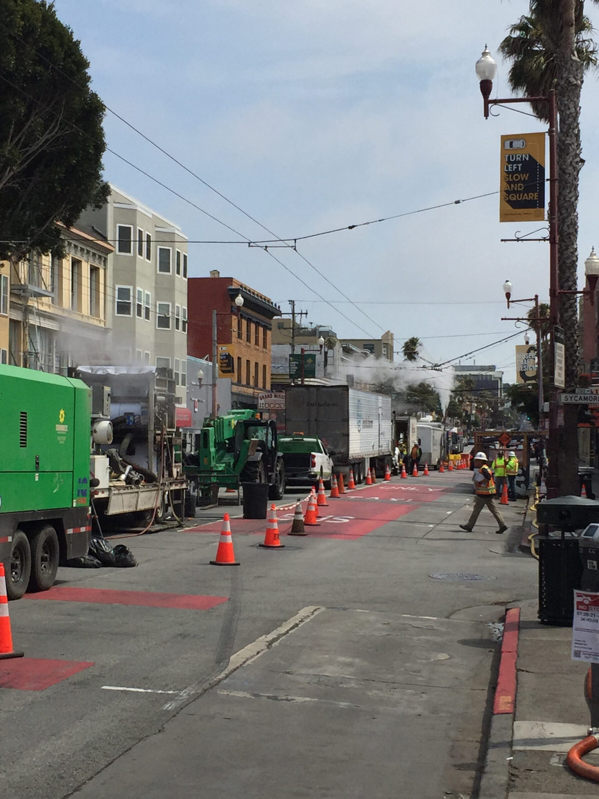 Mission Street Brick replacement by OrgMetrics