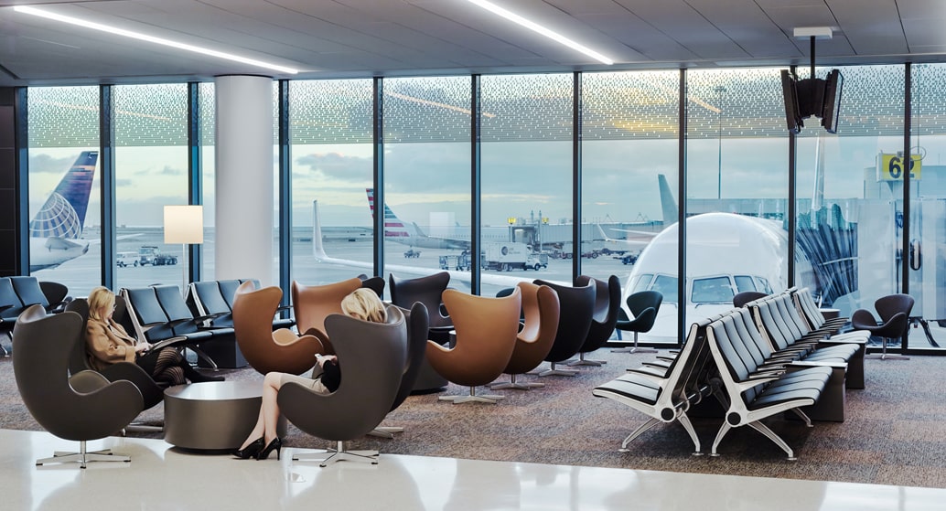 SFO Terminal 3 Boarding Area