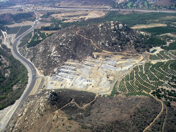 Ariel view of State Route 76