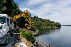 San Andreas Reservoir Road Replacement