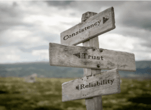 Consistency, trust, and reliability are the building blocks of integrity.