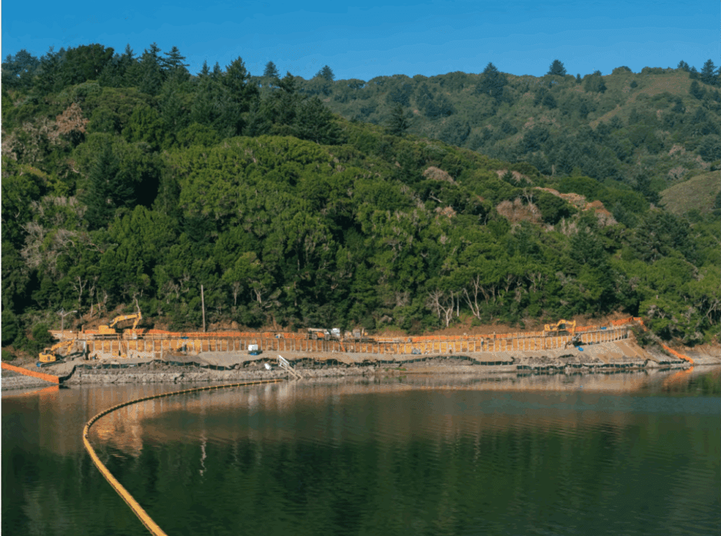 2025 IPI Award Winner San Andreas Reservoir Road Improvement Project