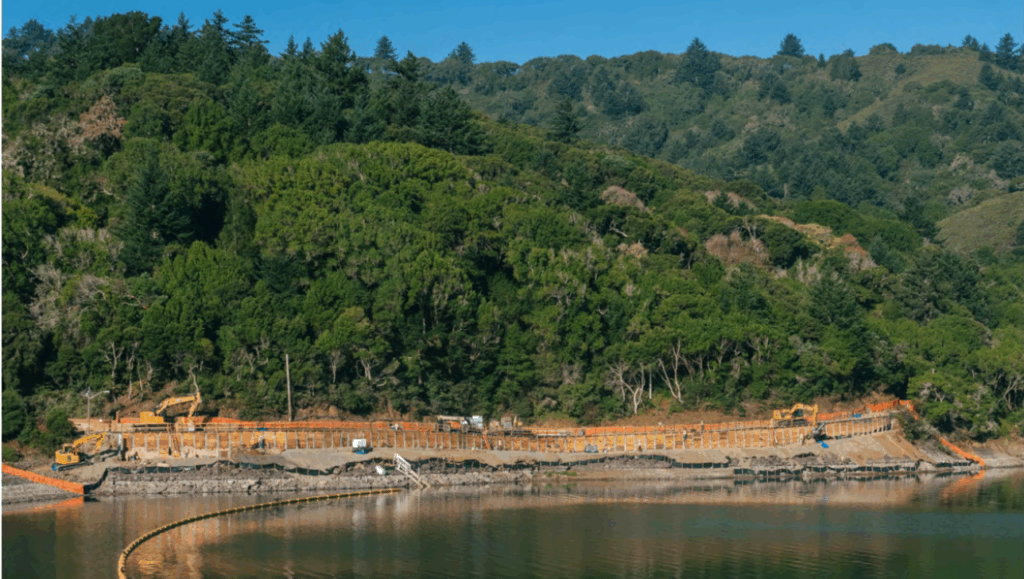 2025 IPI Award Winner San Andreas Reservoir Road Improvement Project