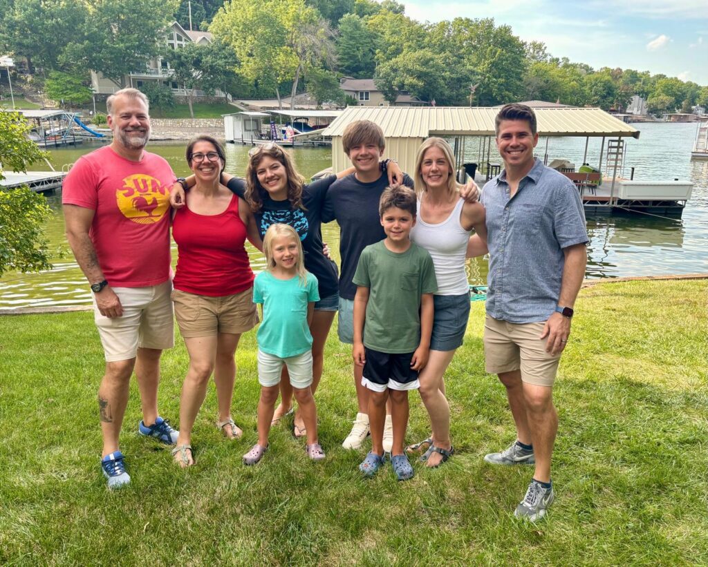 Reaugh family taking time off at the Lake of the Ozarks