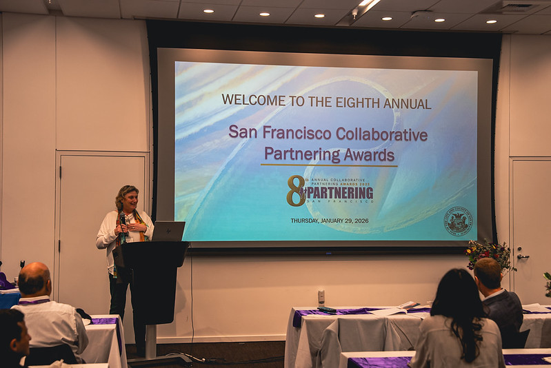 SF Partnering Awards 2026 - Julia Laue speaking