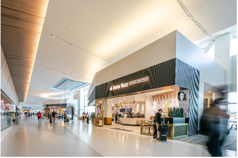 Better Buzz Coffee Shop, San Diego Airport, Terminal 1