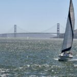 Sailboat on the San Francisco Bay - when the wind shifts, successful teams adjust