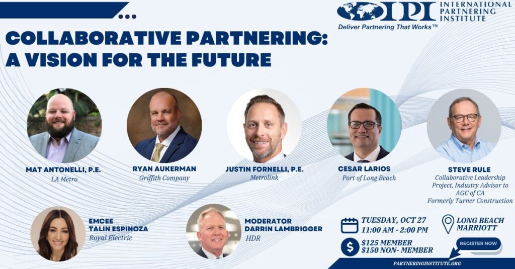 IPI Panel for Collaborative Partnering: A Vision for the Future